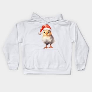 Xmas chicken Kids Hoodie